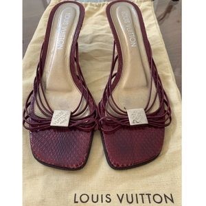 LOUIS VUITTON Sandal Heels